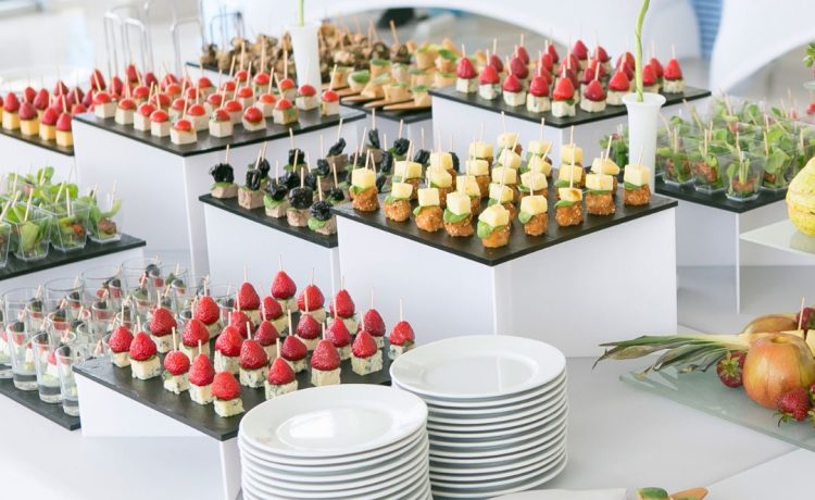 Finger Food set up